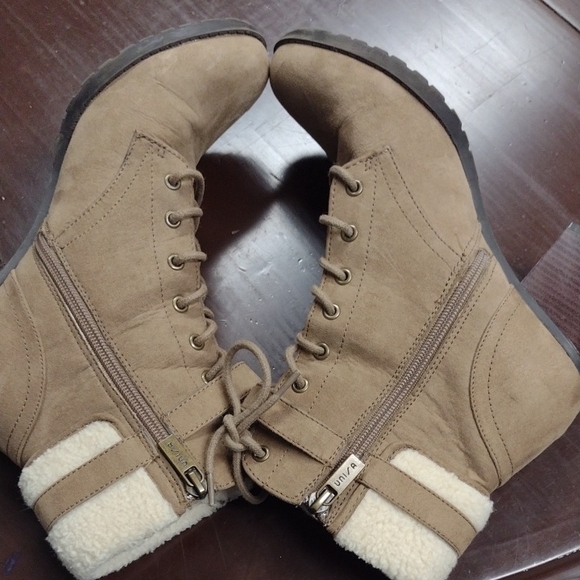 Women's Y2K Tan Ankle Boots - Picture 6 of 13